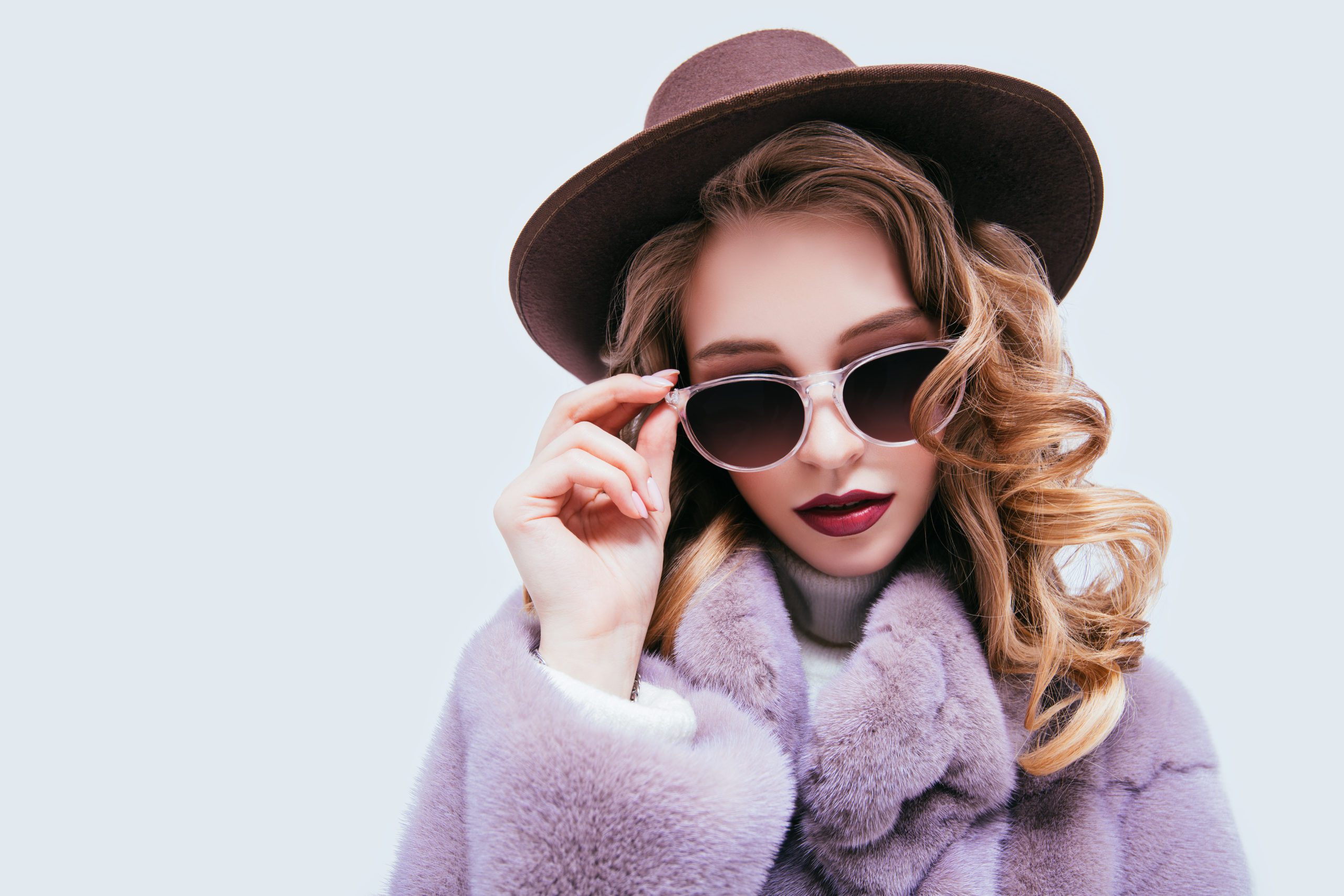 Female Wearing Sunglasses