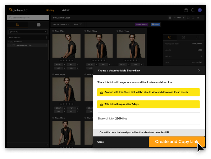 Digital Asset Management, globaledit®