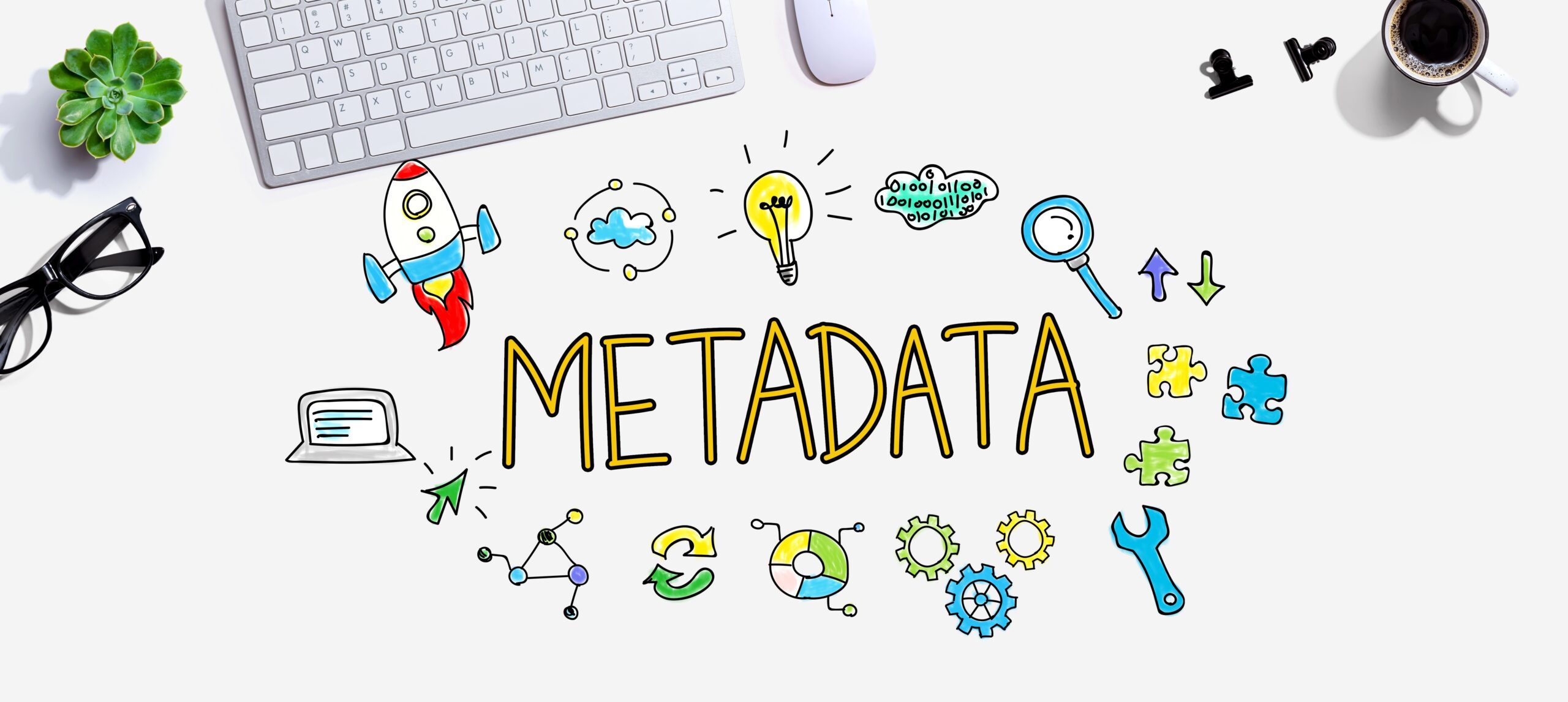 Metadata,With,A,Computer,Keyboard,And,A,Mouse
