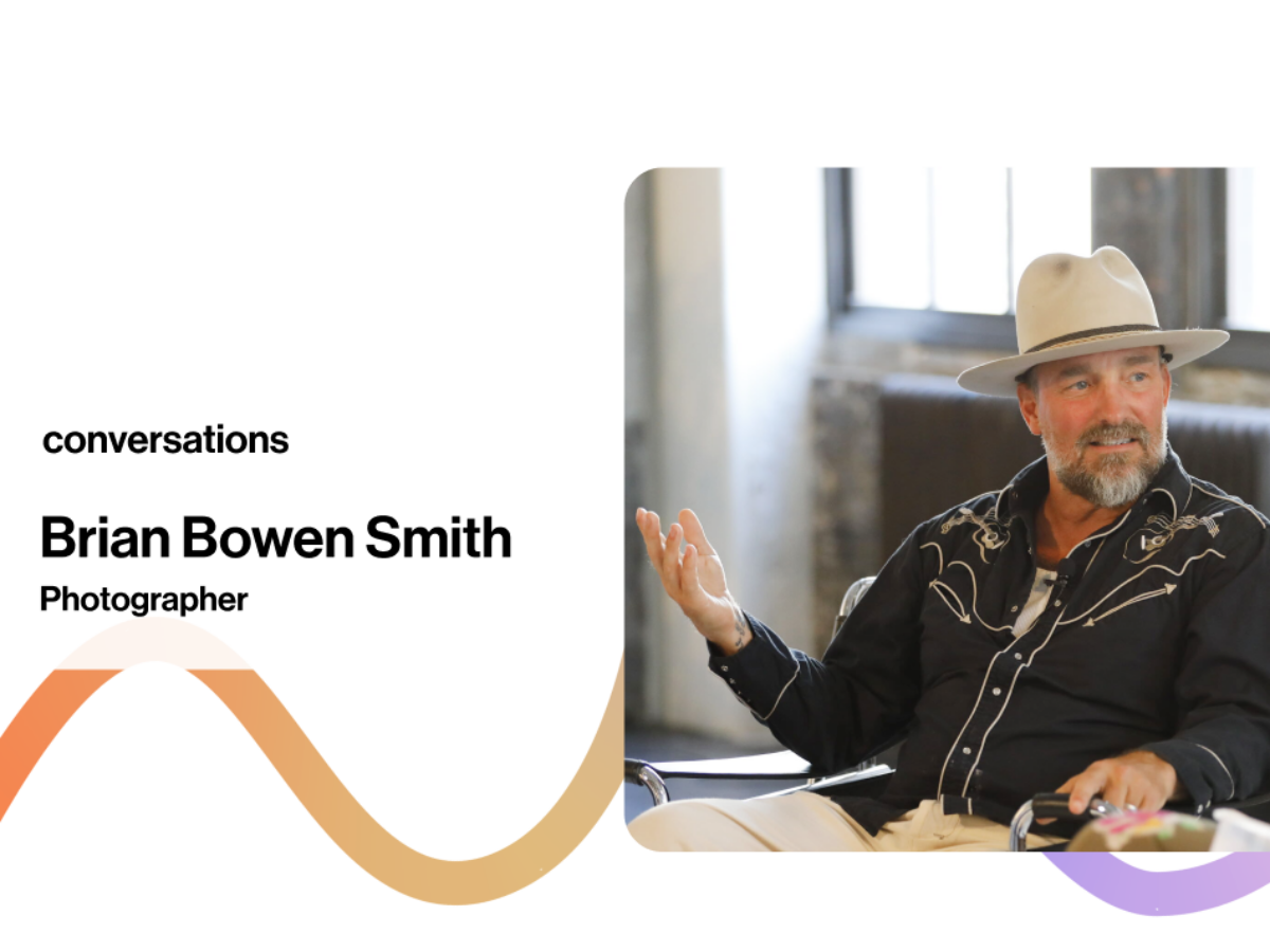 Conversations: Brian Bowen Smith on Life Lessons and Drivebys